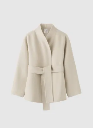 Almada Noorie Double Coat in Sand
