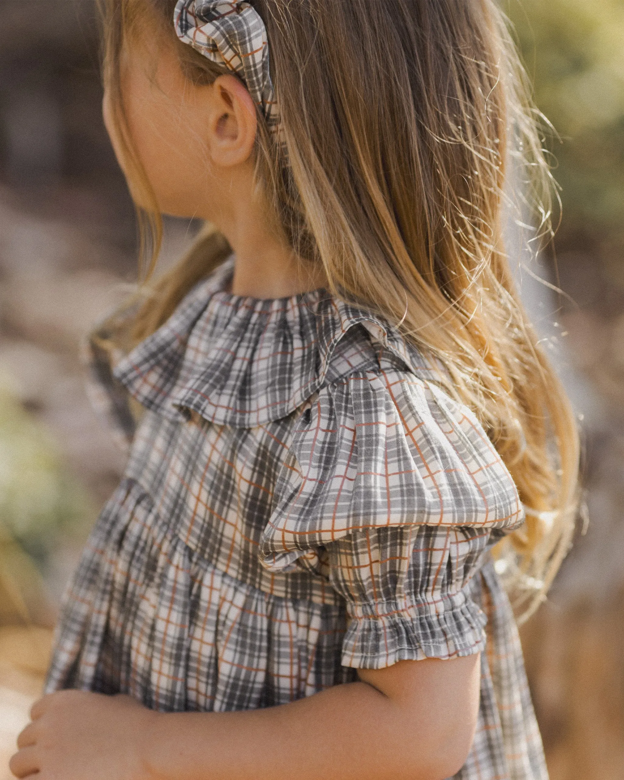 Amelia Dress || Holiday Plaid - Noralee