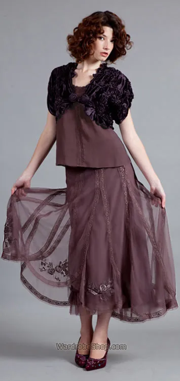 Amethyst Mosscrepe Camisole by Nataya - SOLD OUT