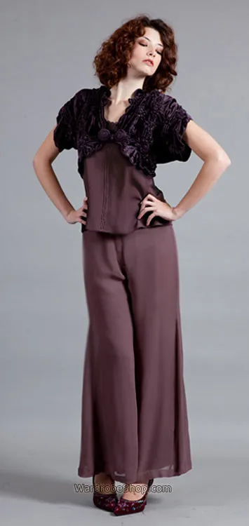 Amethyst Mosscrepe Camisole by Nataya - SOLD OUT