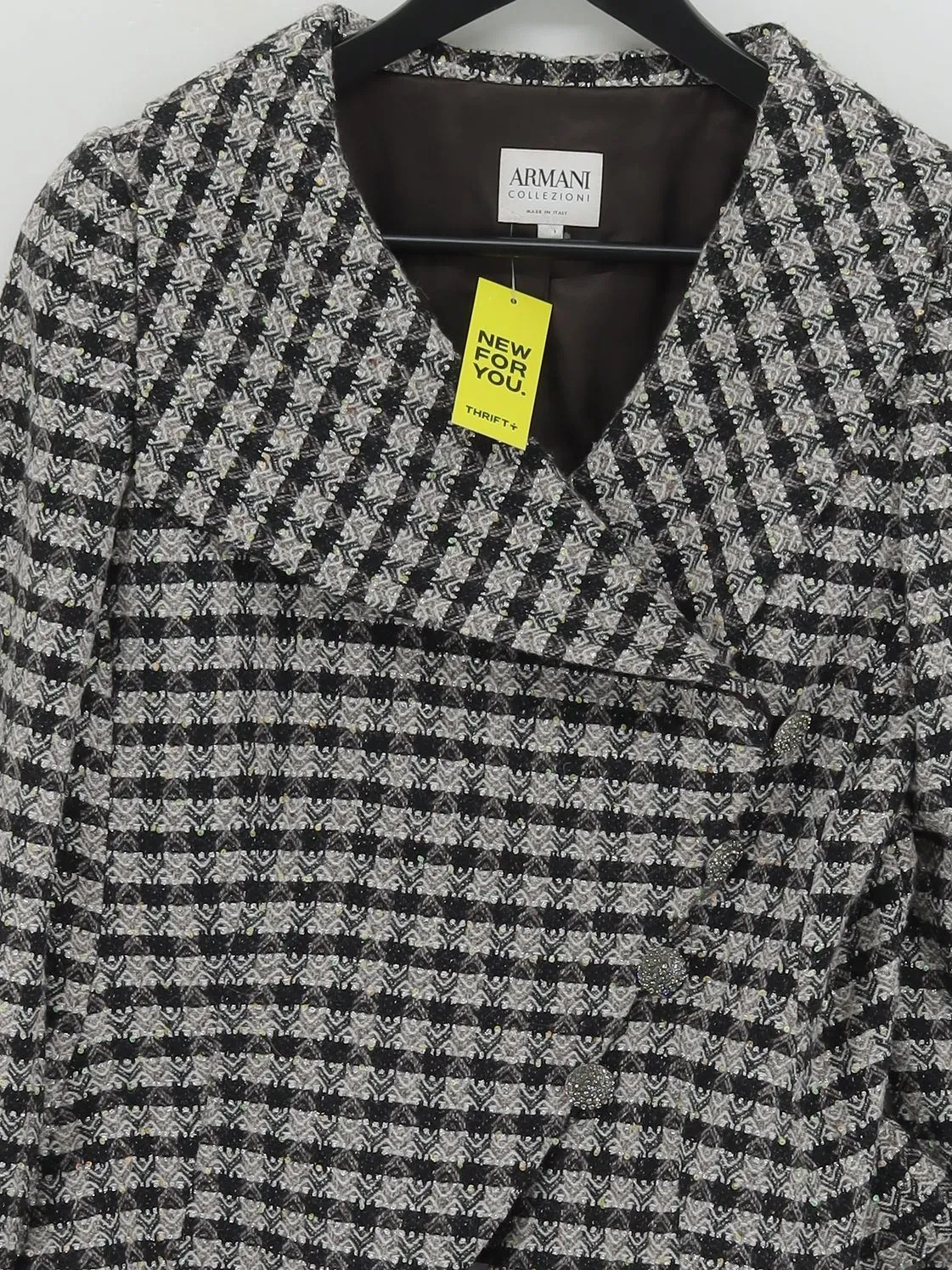 Armani Collezioni Women's Blazer UK 16 Black