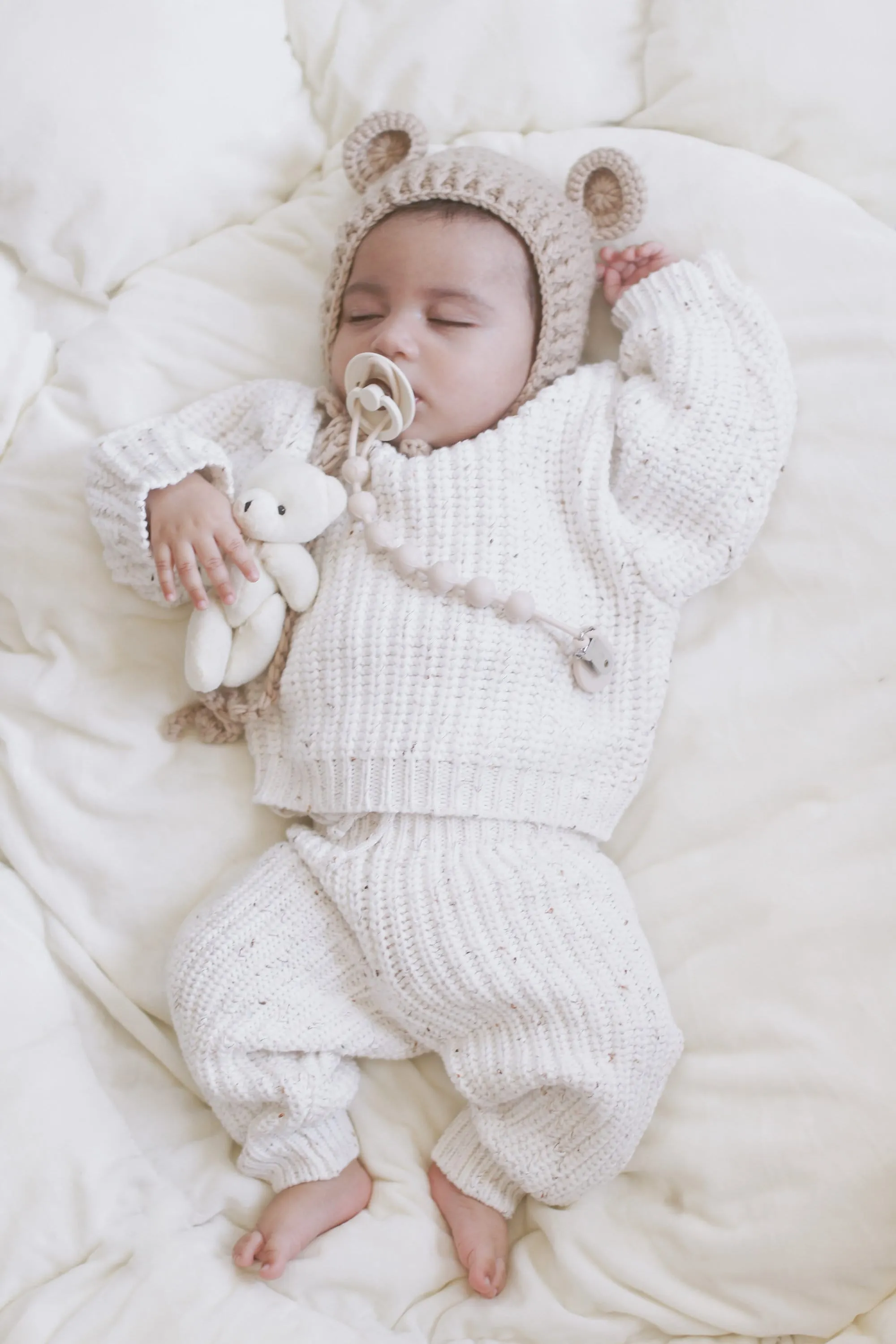 Baby Chunky Knit Braided Sweater
