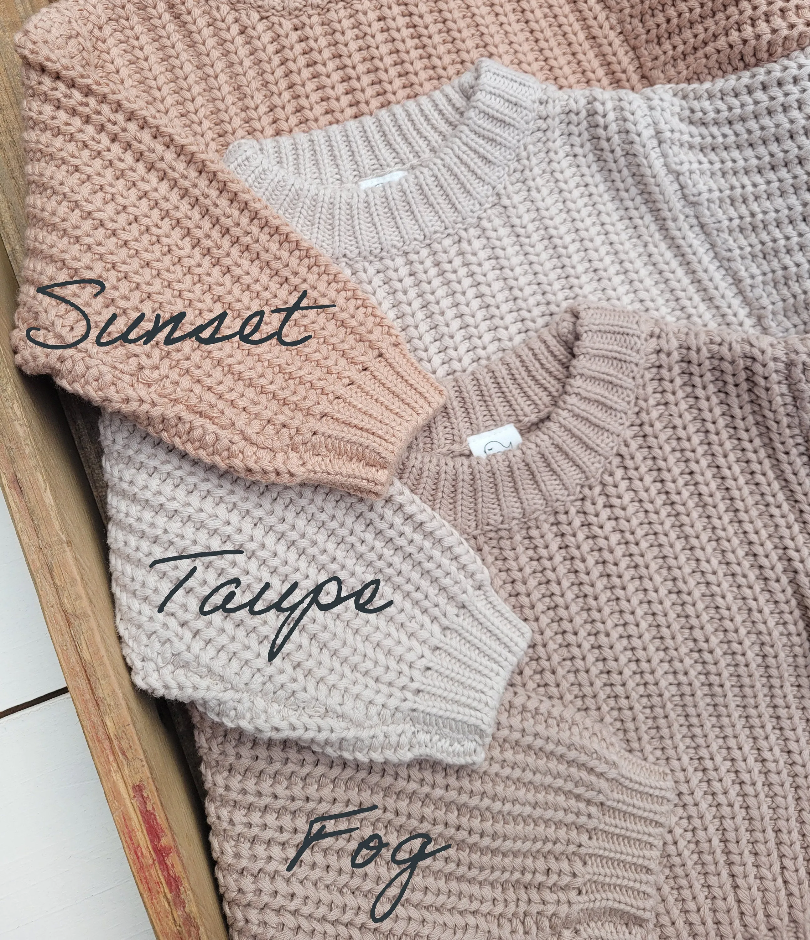 Baby Chunky Knit Braided Sweater