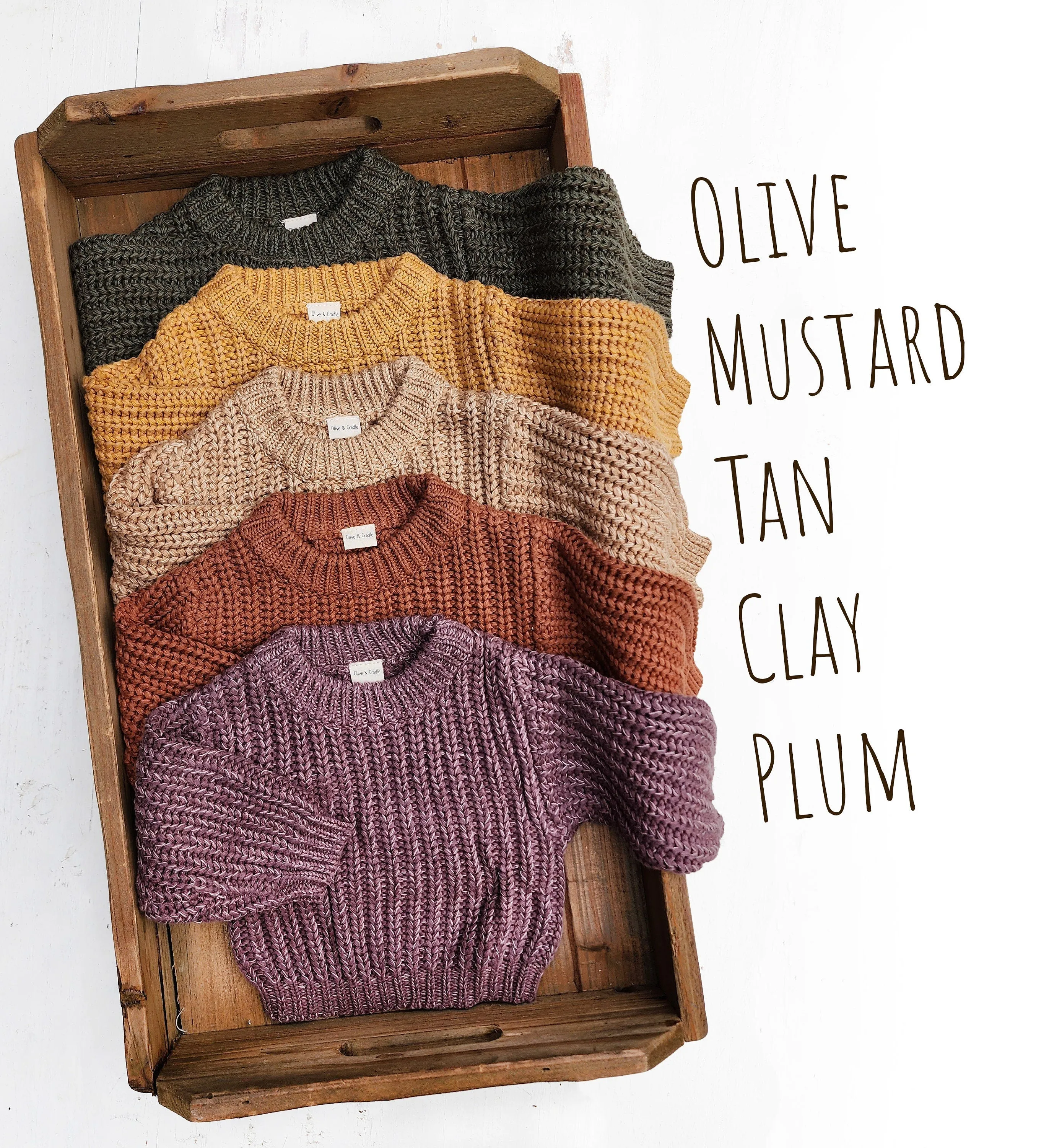 Baby Chunky Knit Braided Sweater