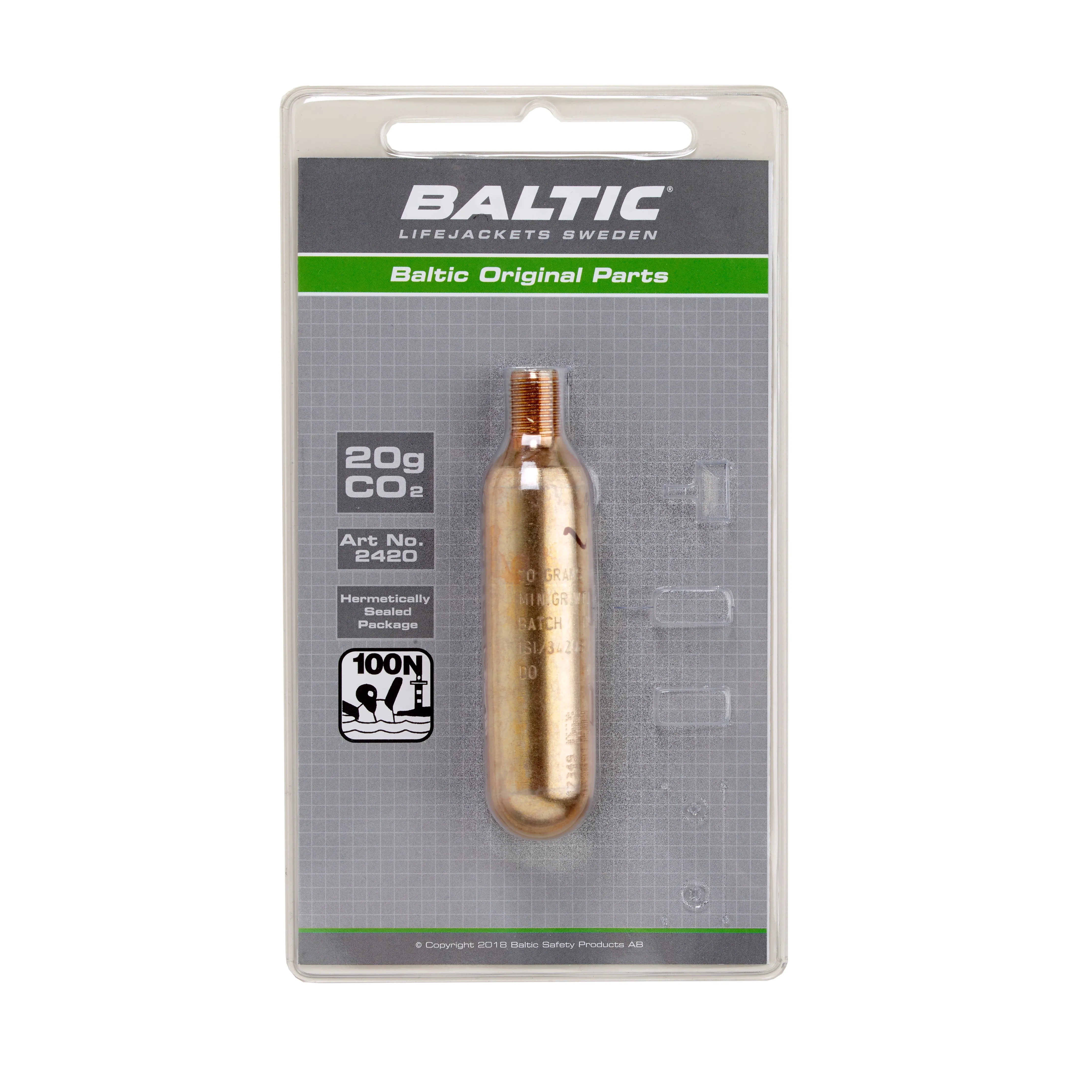 BALTIC CO2 CYLINDER KIT