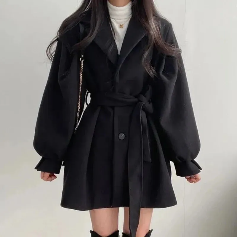 Bella Bow Belted Coat