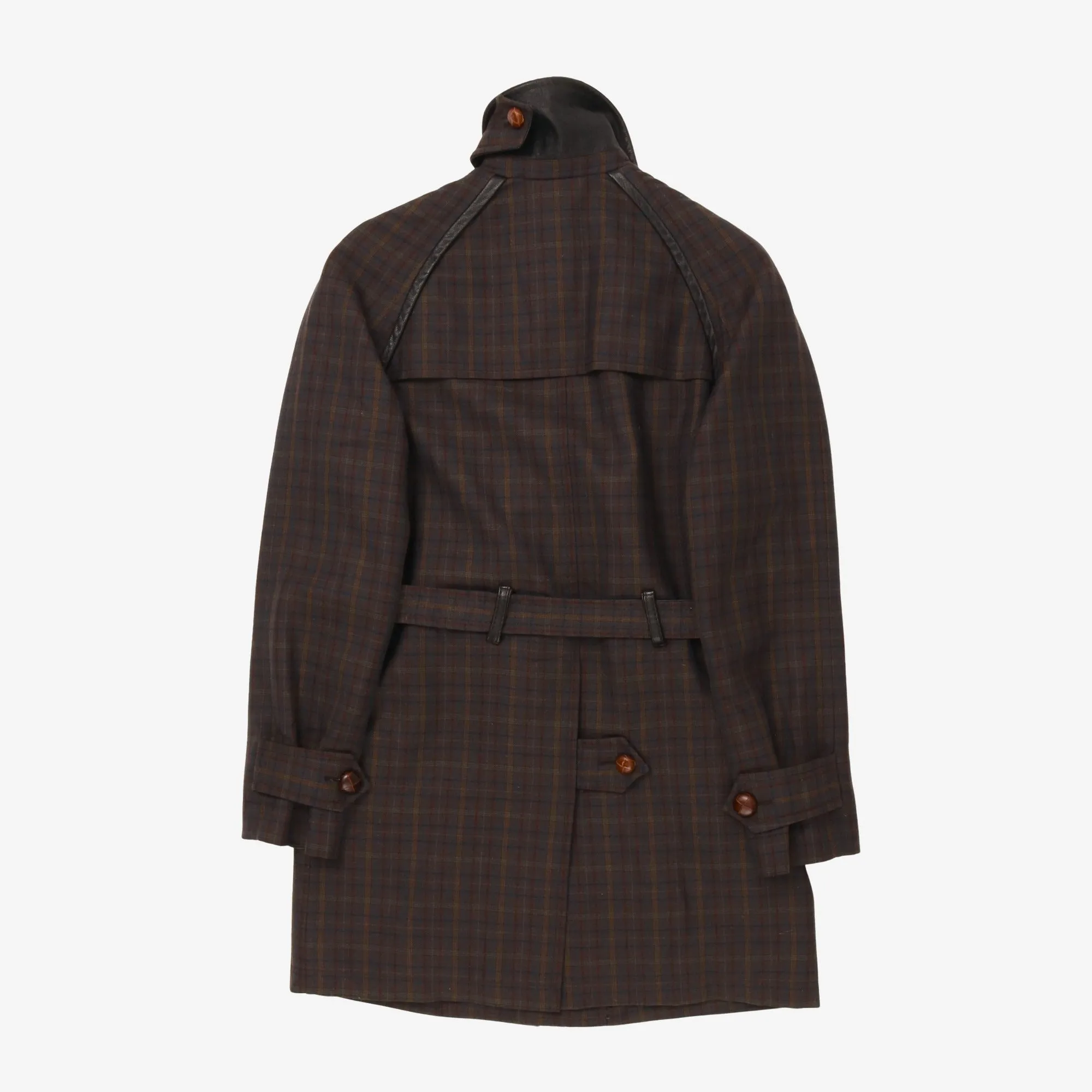 Belted Wool Overcoat