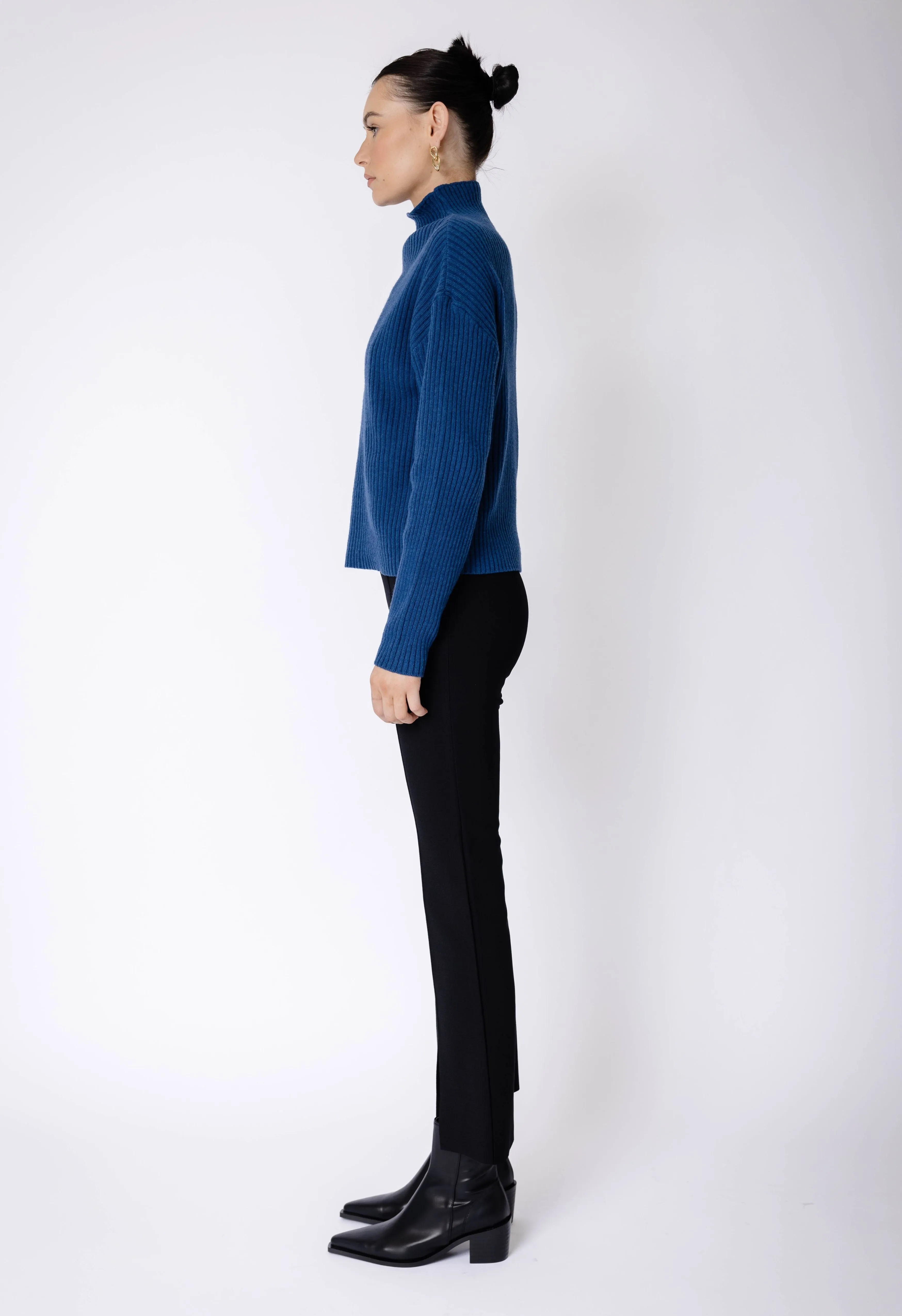 Black Spandex Flare Pant