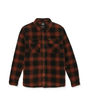 Bowered Fleece L/S - Burnt Sienna