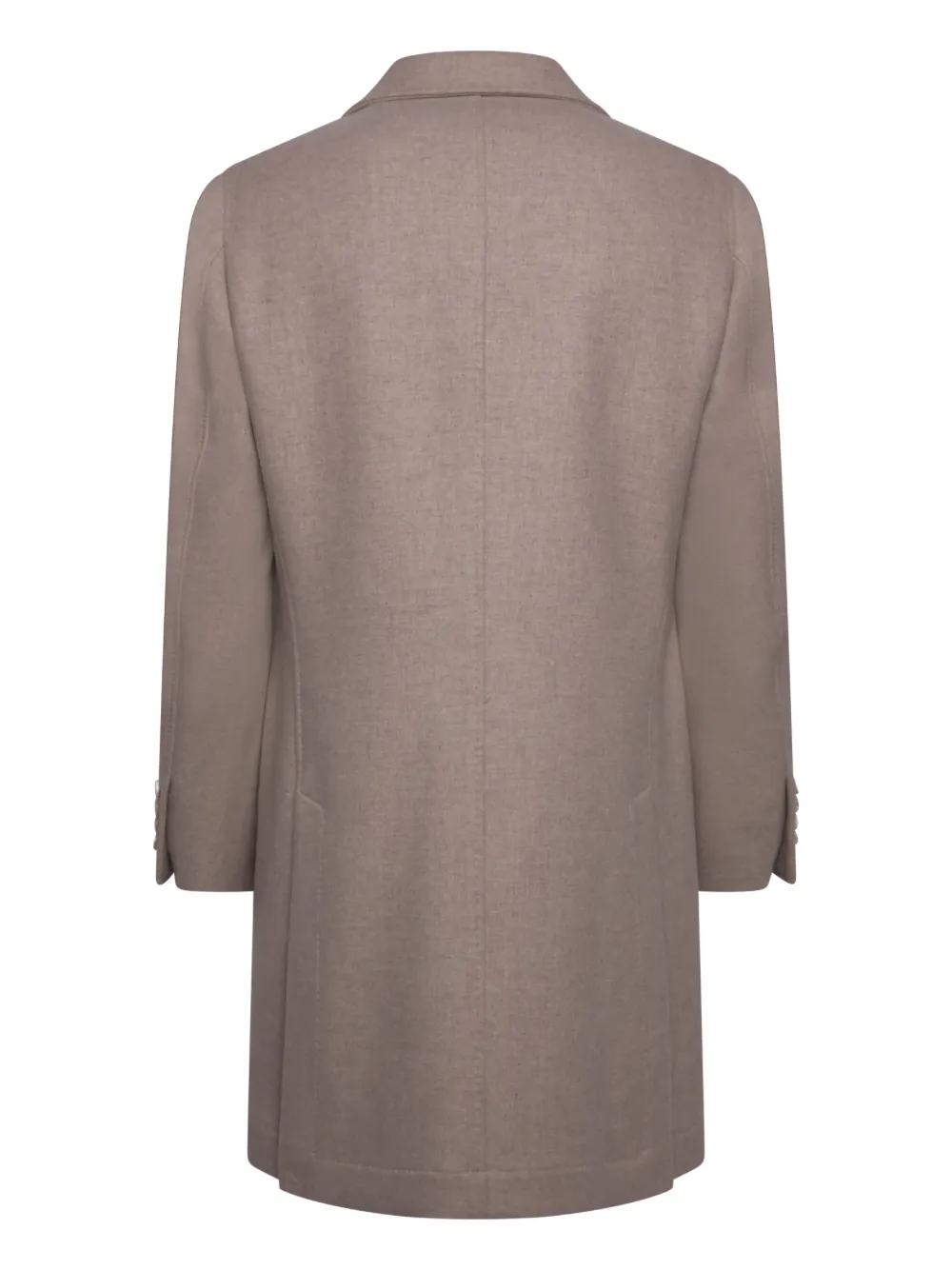 Brunello Cucinelli Wool-Blend Overcoat Beige