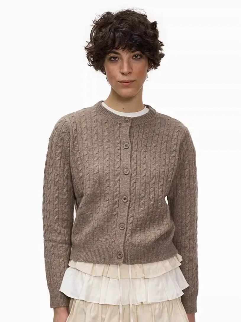 Cable Knit Cardigan