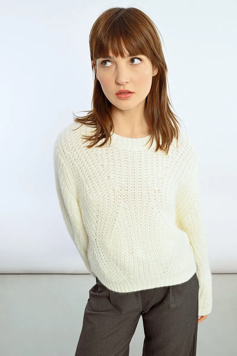 CABLE KNIT SWEATER