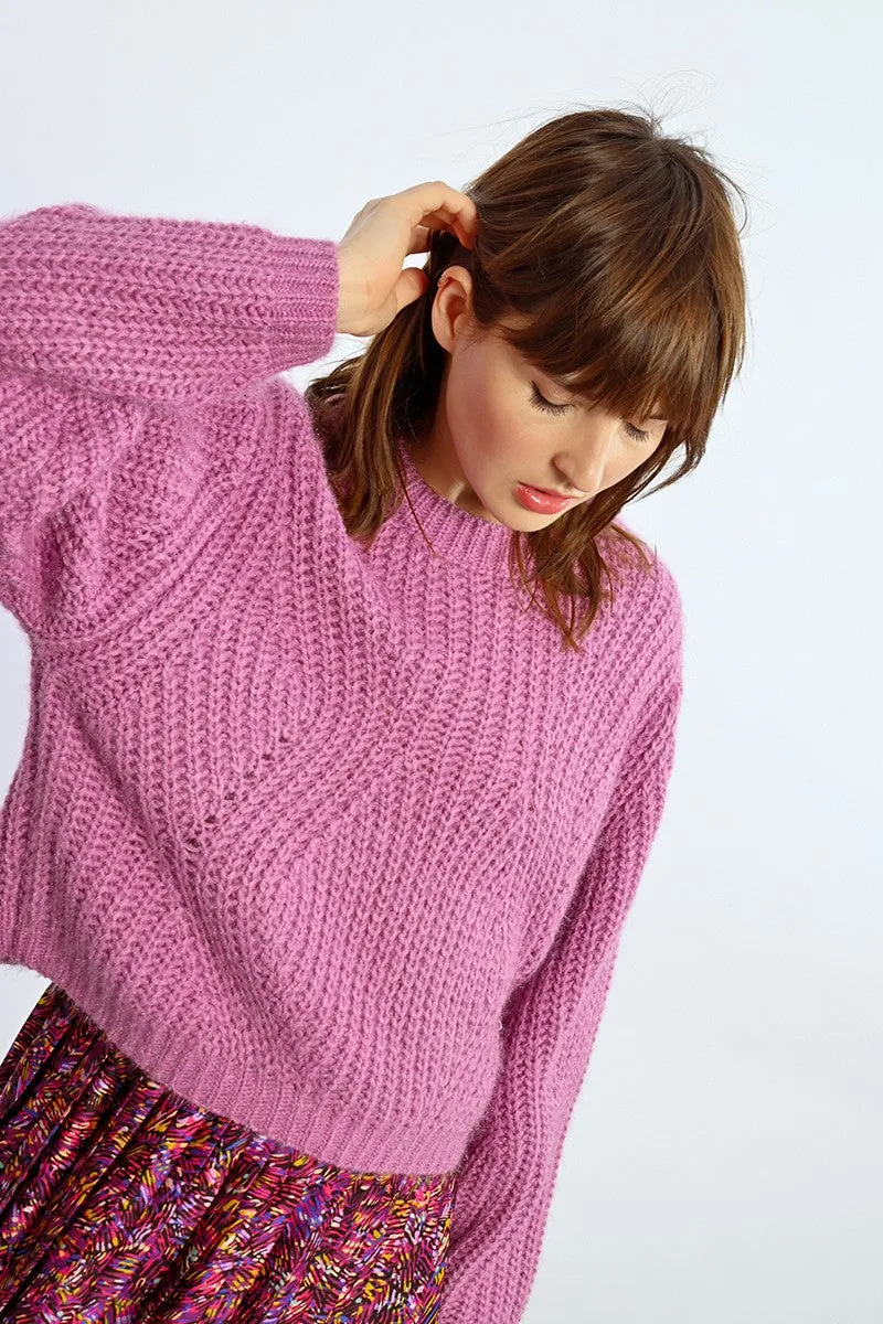 CABLE KNIT SWEATER