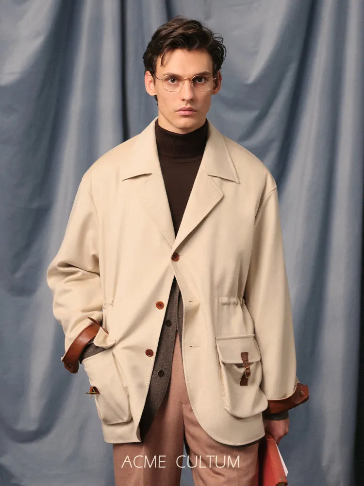 Camel Hair Blend Jacket