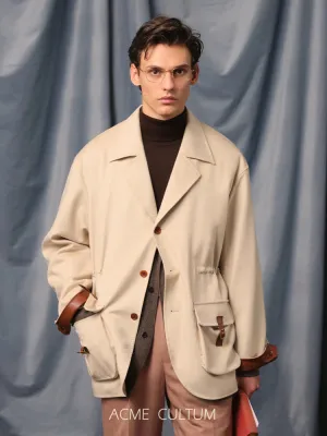 Camel Hair Blend Jacket