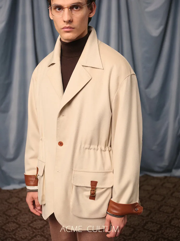 Camel Hair Blend Jacket