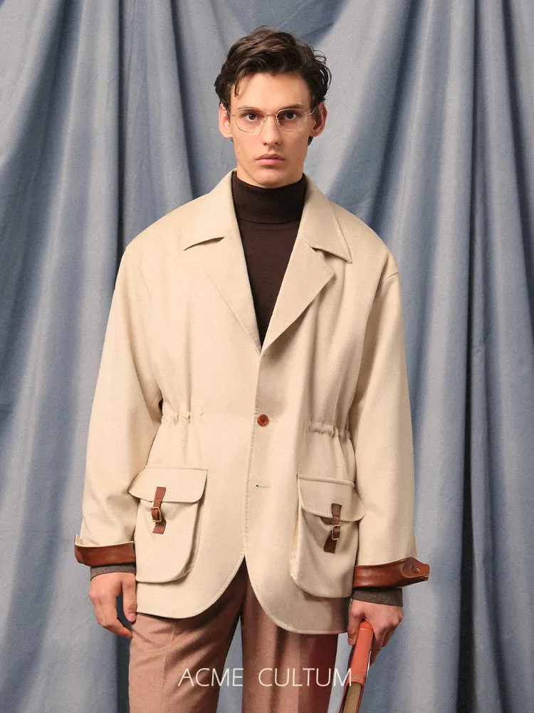 Camel Hair Blend Jacket