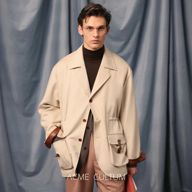 Camel Hair Blend Jacket