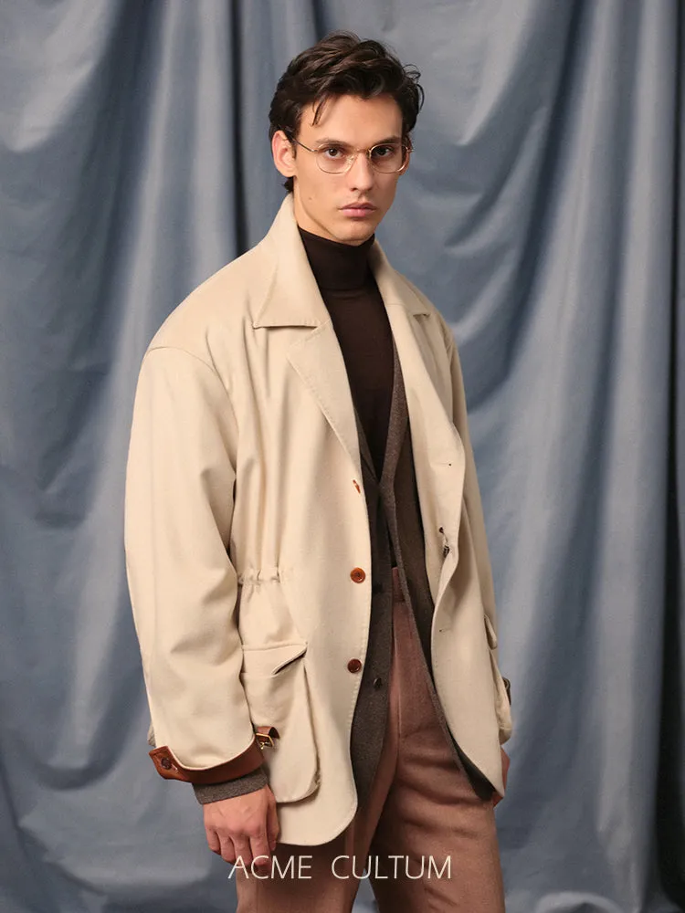 Camel Hair Blend Jacket