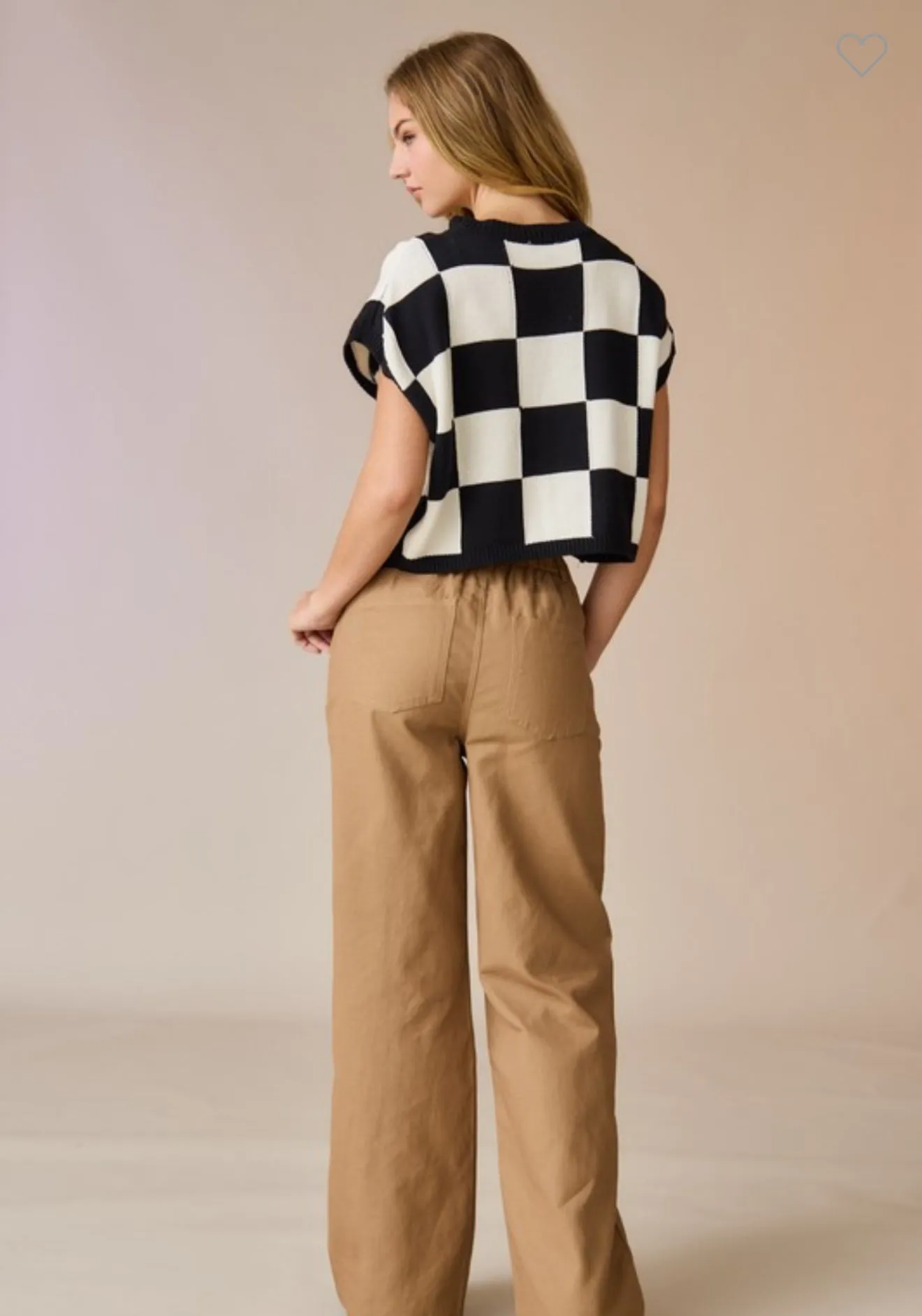 Camel Wide Leg Pants