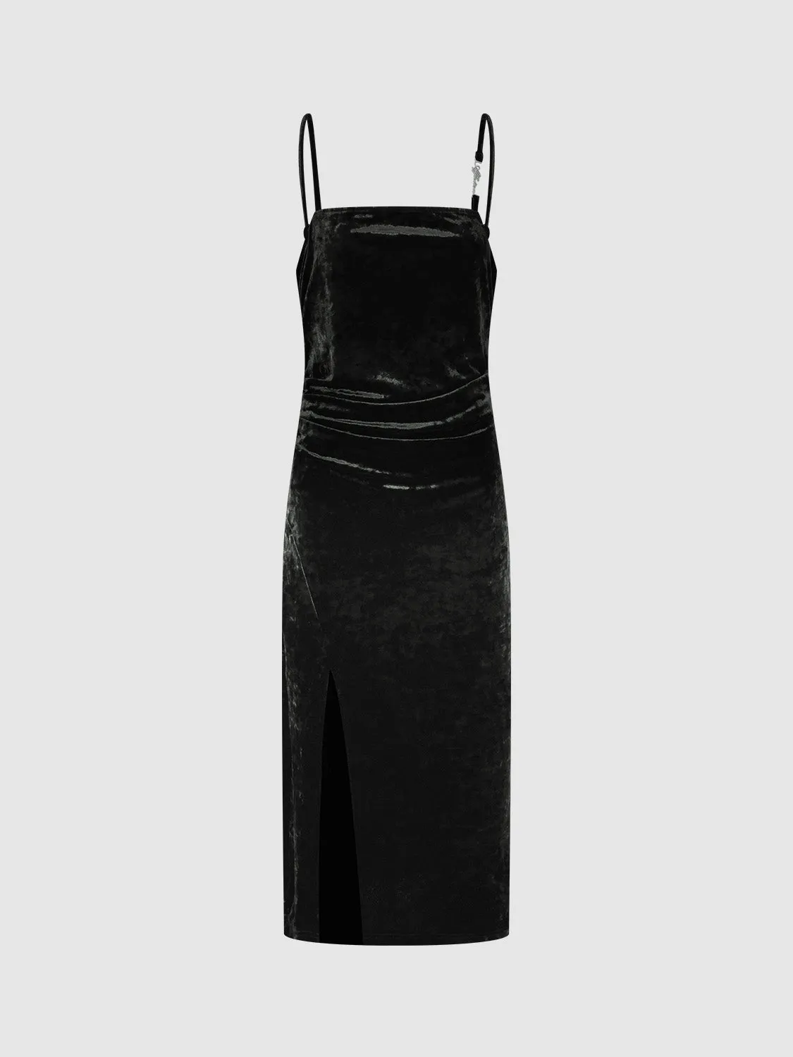 Cami Velvet Skinny-Fit Dresses