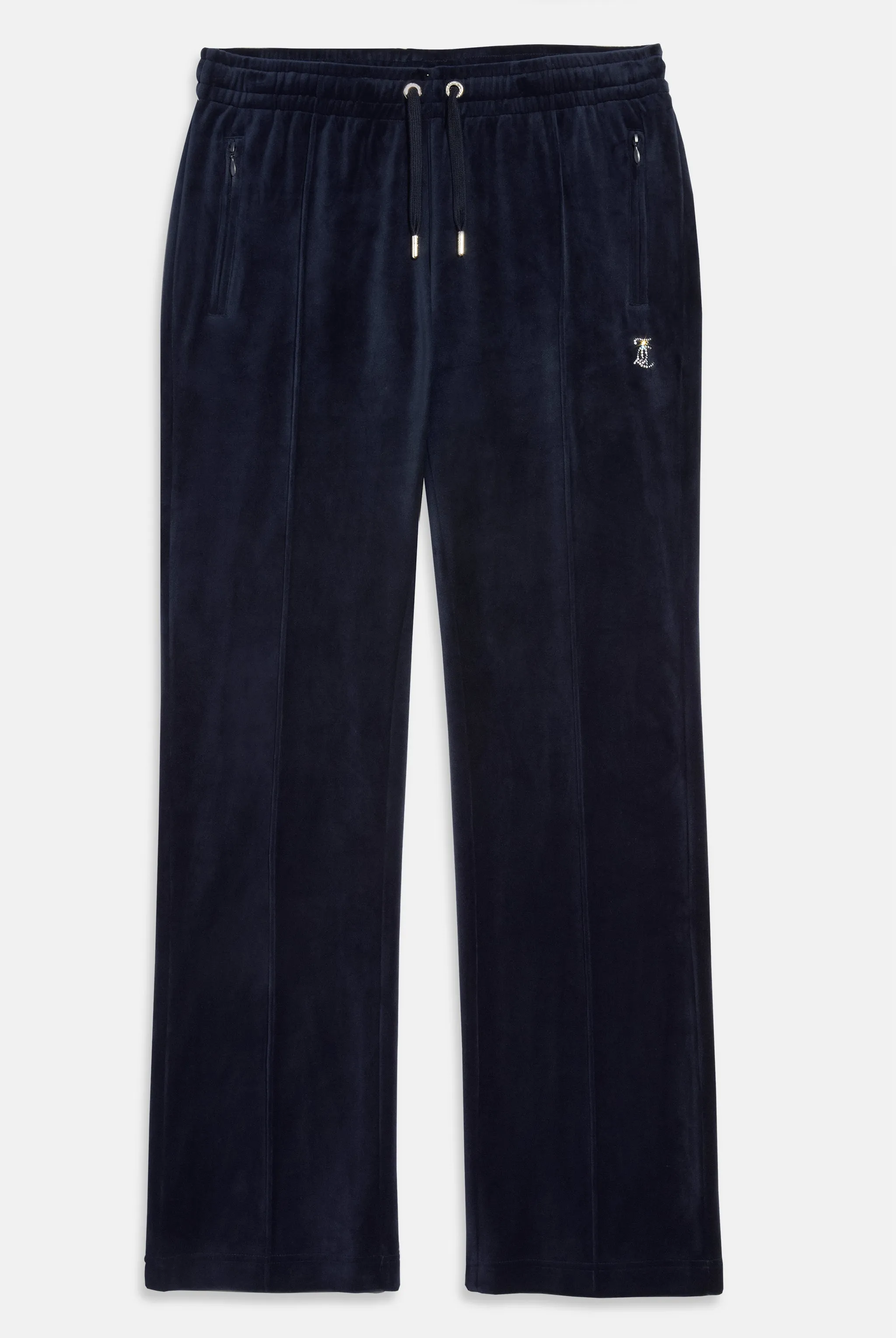 'CAPRICORN' NIGHT SKY VELOUR DIAMANTÉ TRACKSUIT BOTTOM