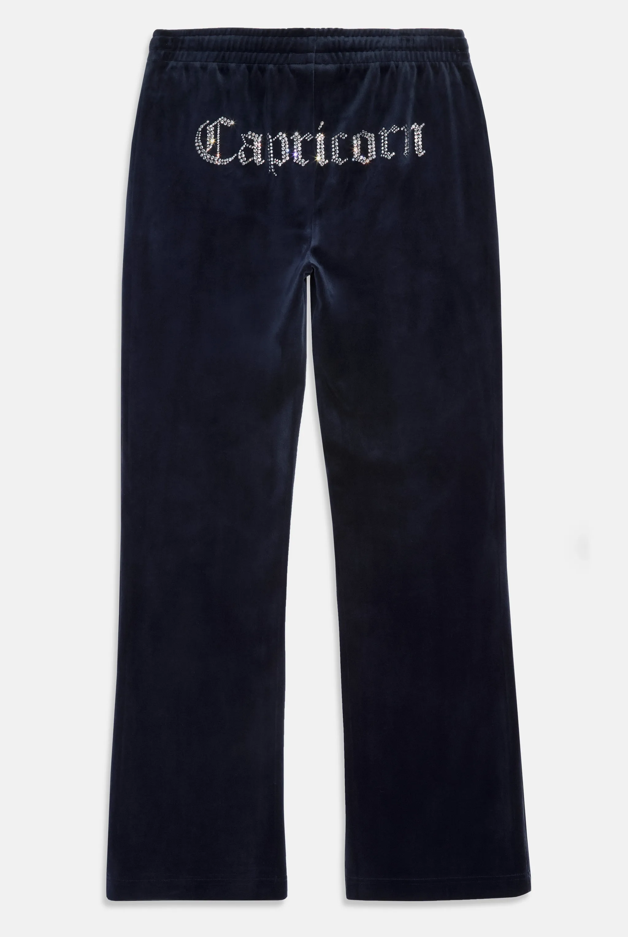 'CAPRICORN' NIGHT SKY VELOUR DIAMANTÉ TRACKSUIT BOTTOM