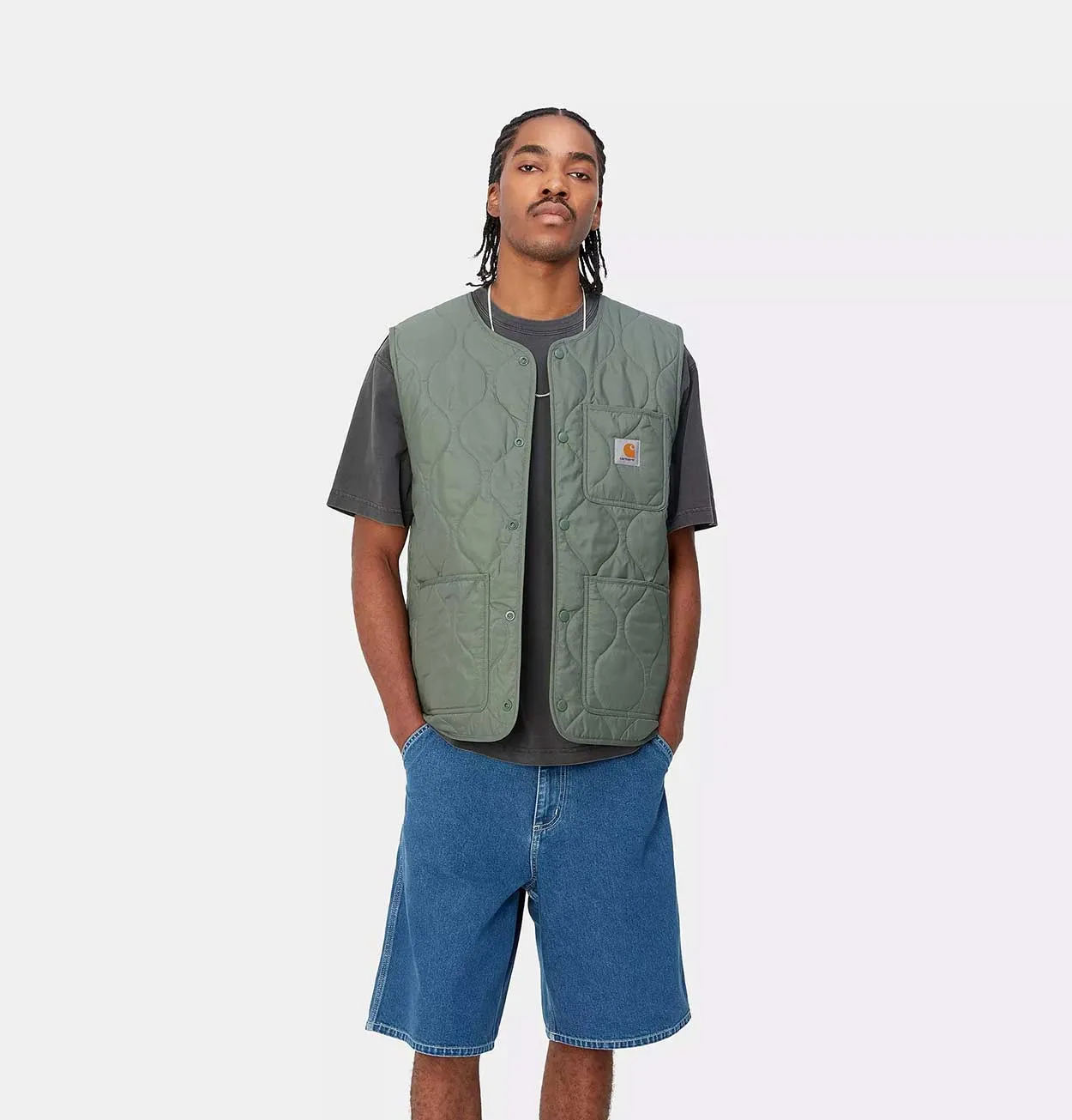 Carhartt WIP Skyton Vest in Park