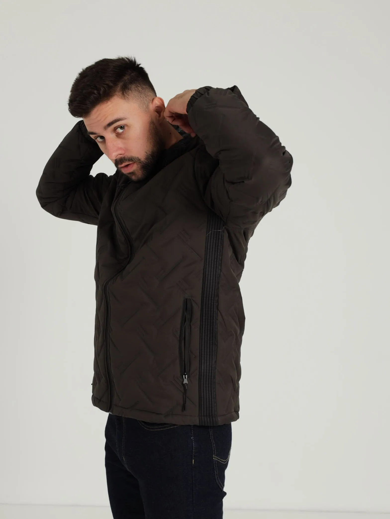 Chandler Quilted Jacket - Olive