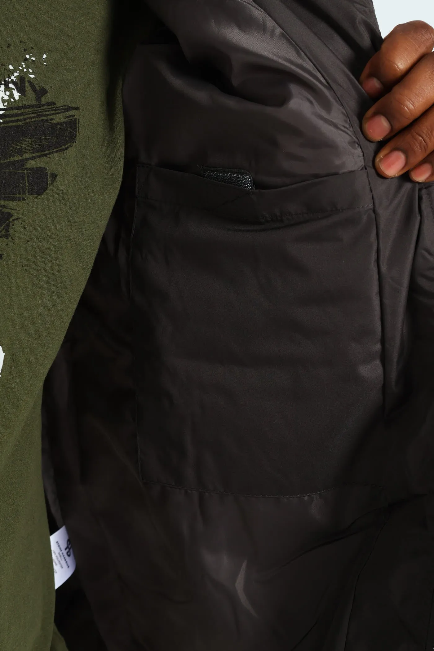 Charcoal Quilted Utility Jacket - Charcoal