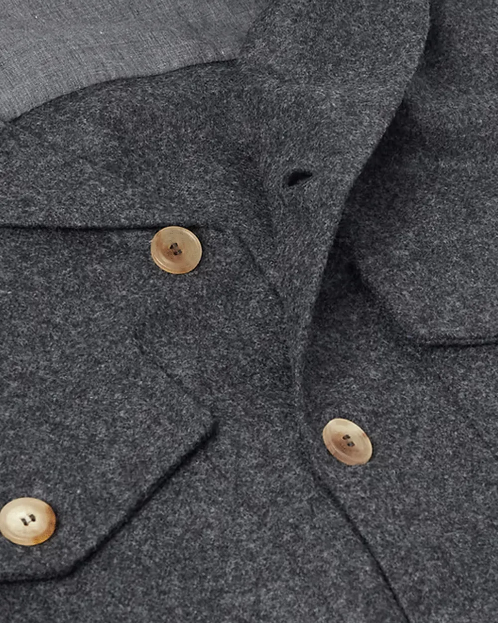Charcoal Wool Overshirt