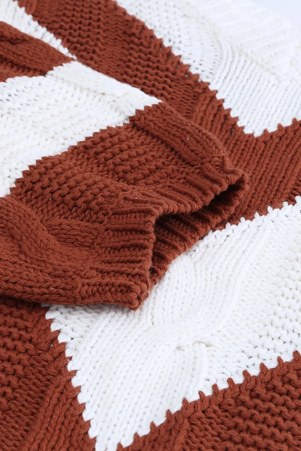 Chevron Tunic Sweater