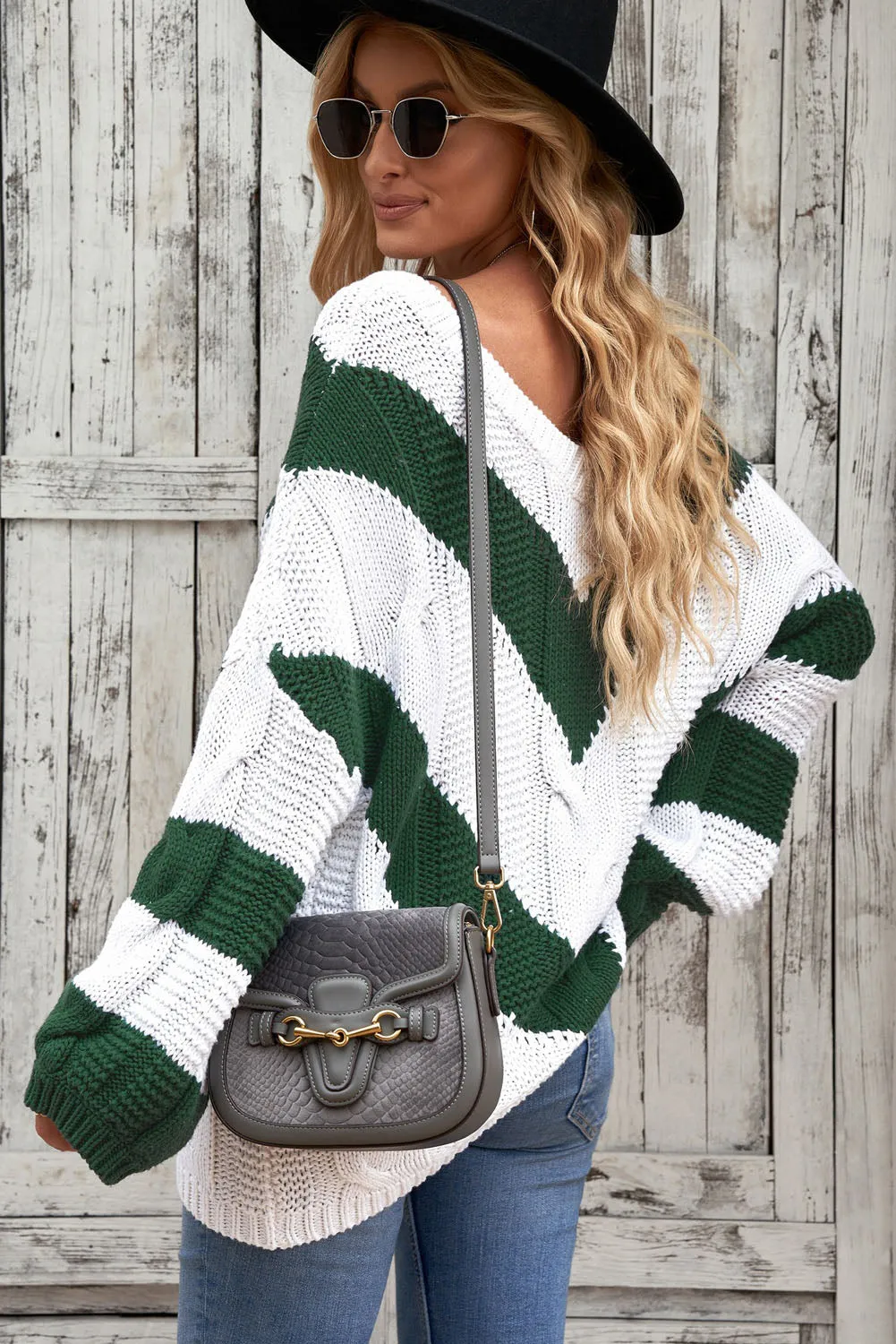 Chevron Tunic Sweater