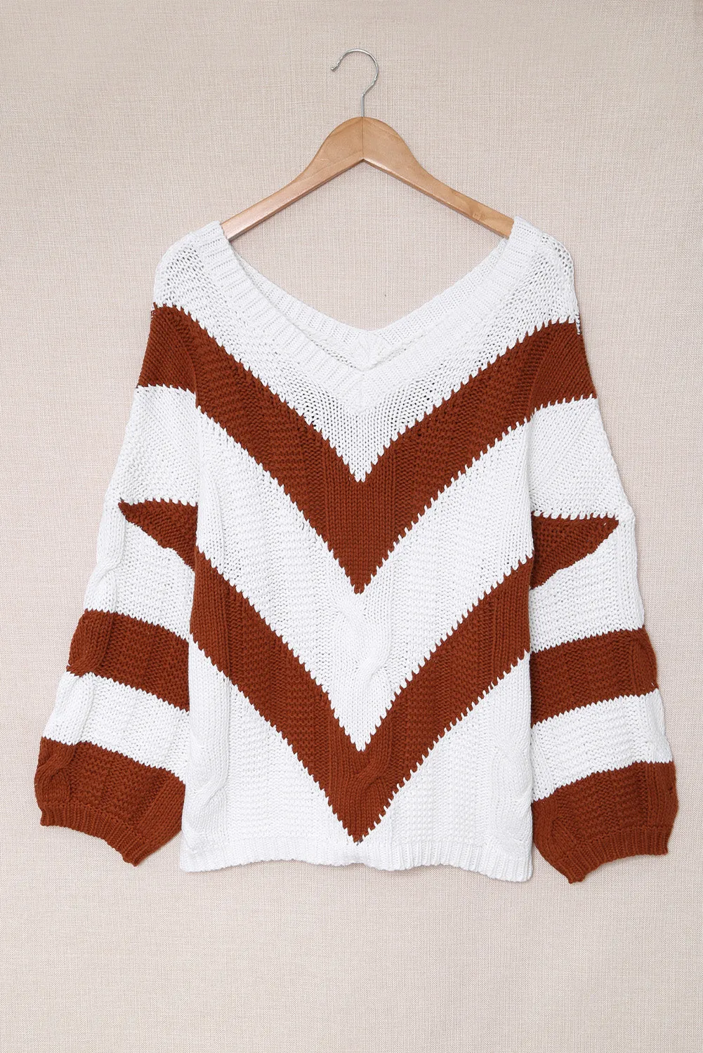 Chevron Tunic Sweater