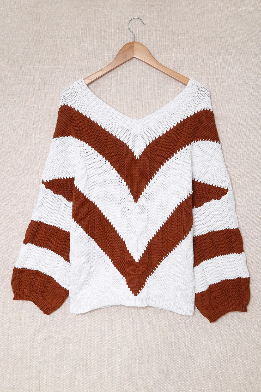 Chevron Tunic Sweater