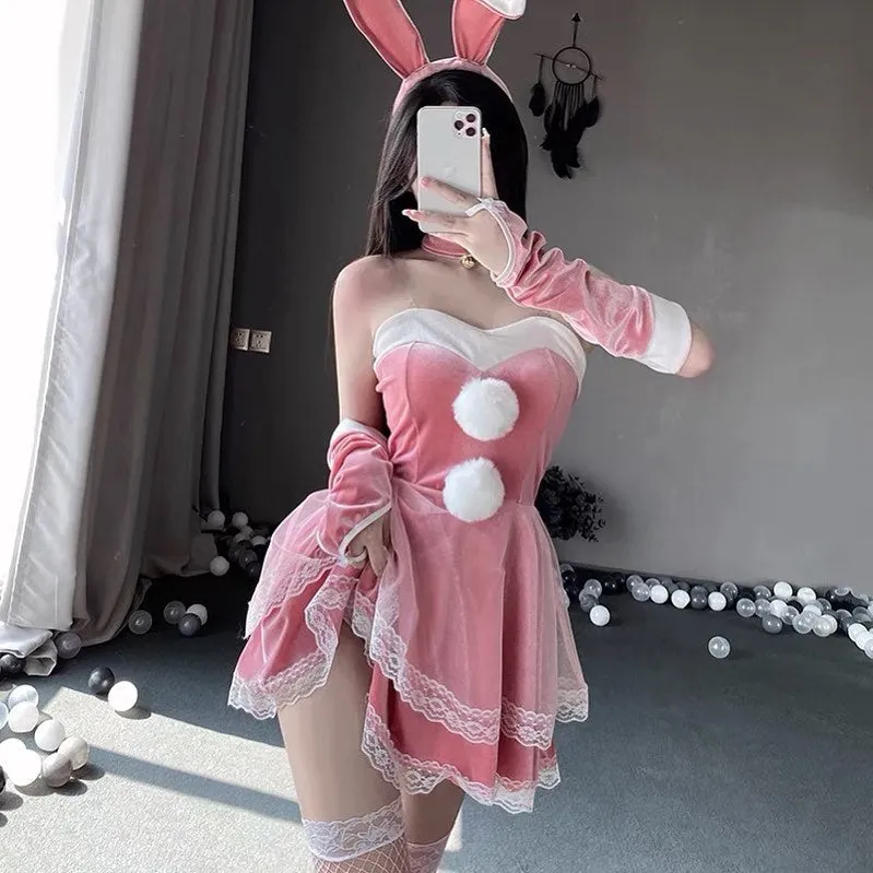Christmas cute bunny dress yc24790