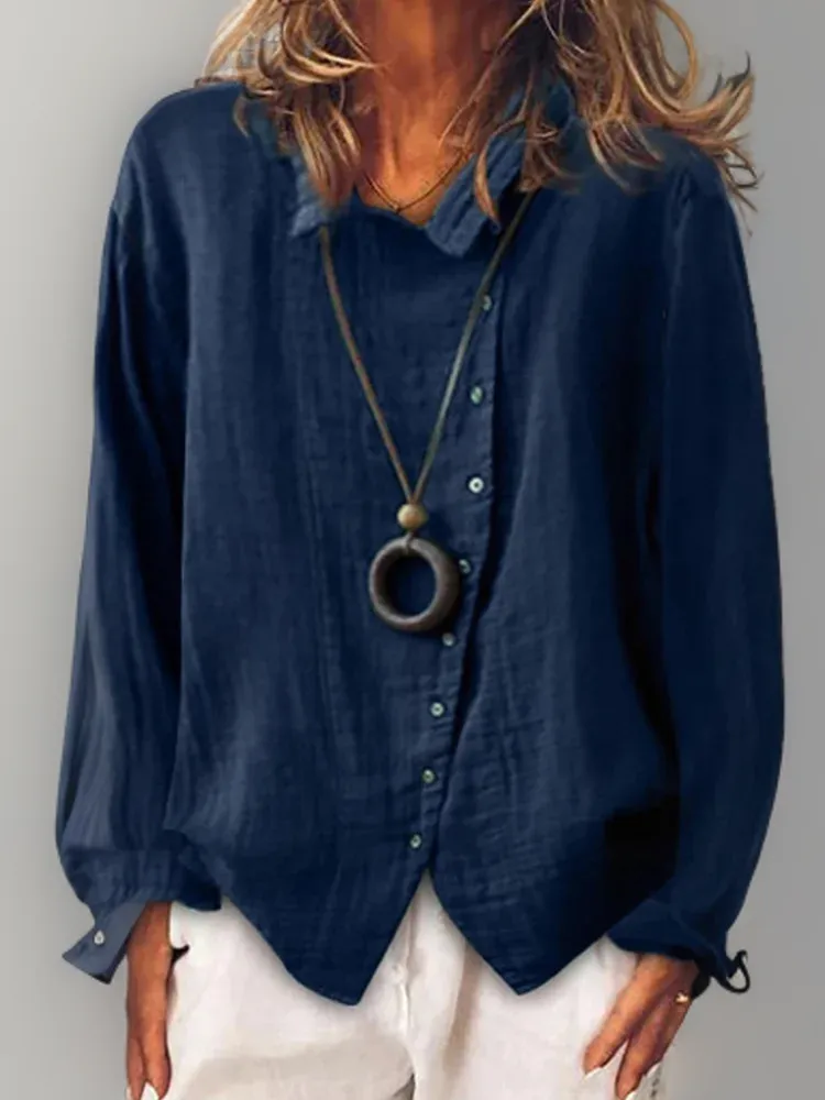 Claudia® | Long sleeve shirt with buttons