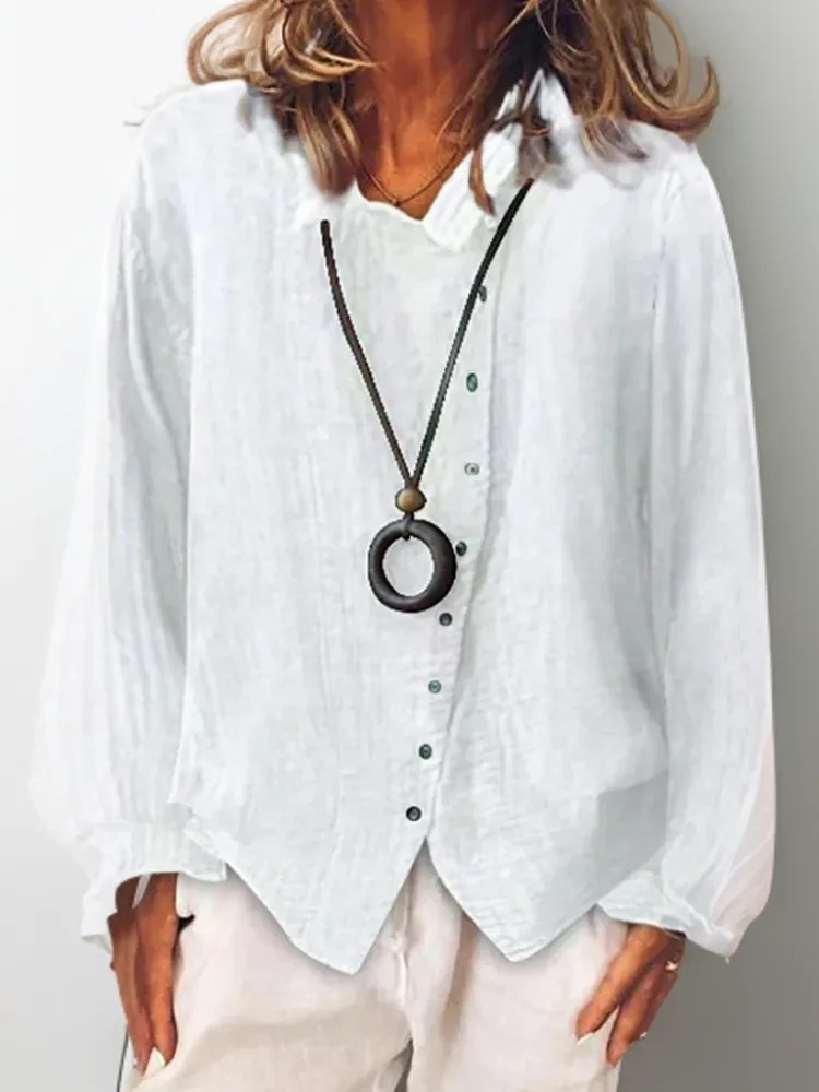 Claudia® | Long sleeve shirt with buttons