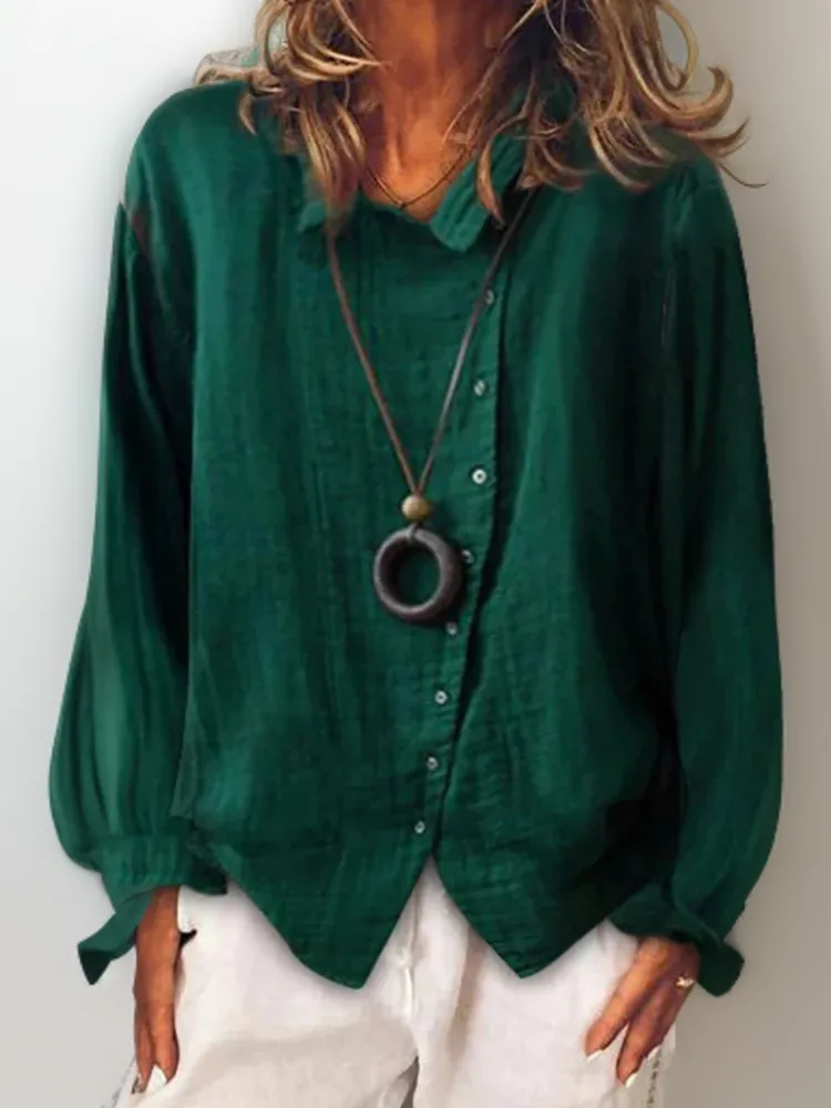 Claudia® | Long sleeve shirt with buttons