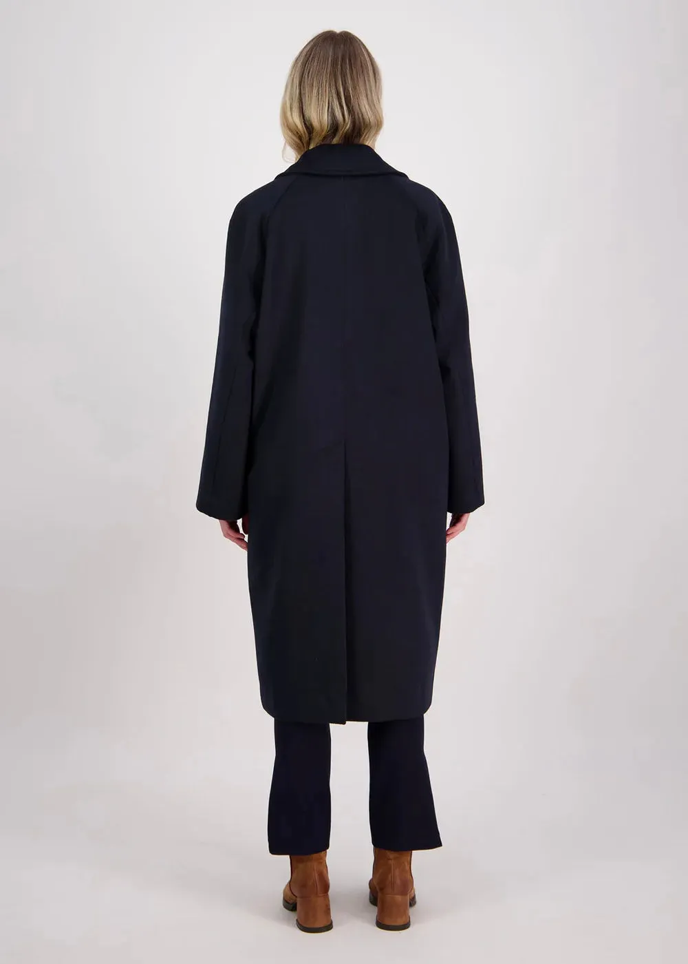 Coat | Harrington Overcoat (Ink)