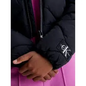 Colour Block Puffer Jacket