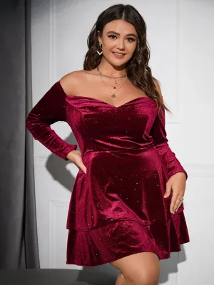 Deep V Waist Dress