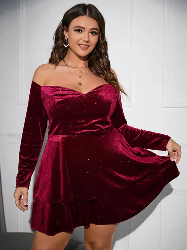 Deep V Waist Dress