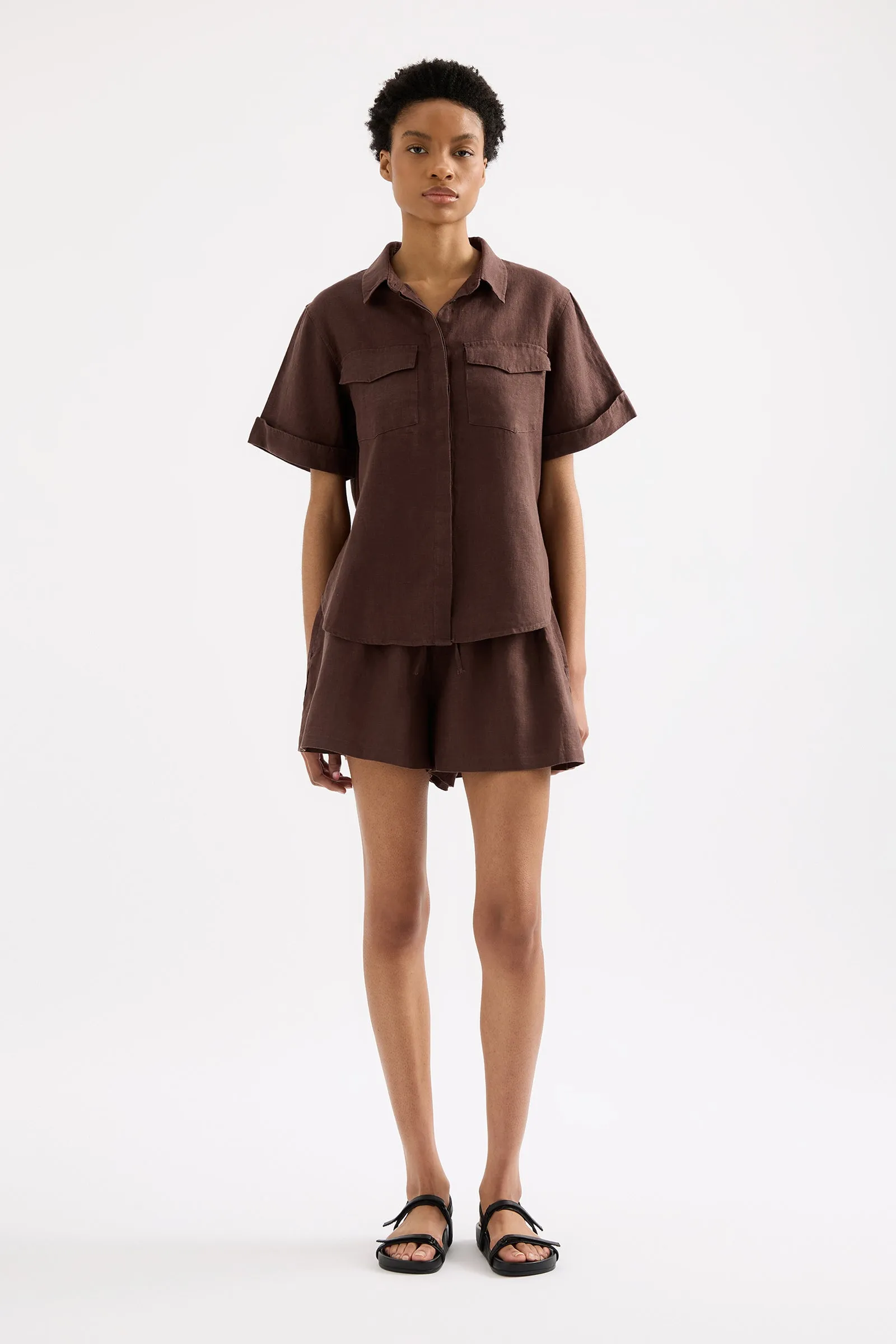 DESI LINEN SHORT