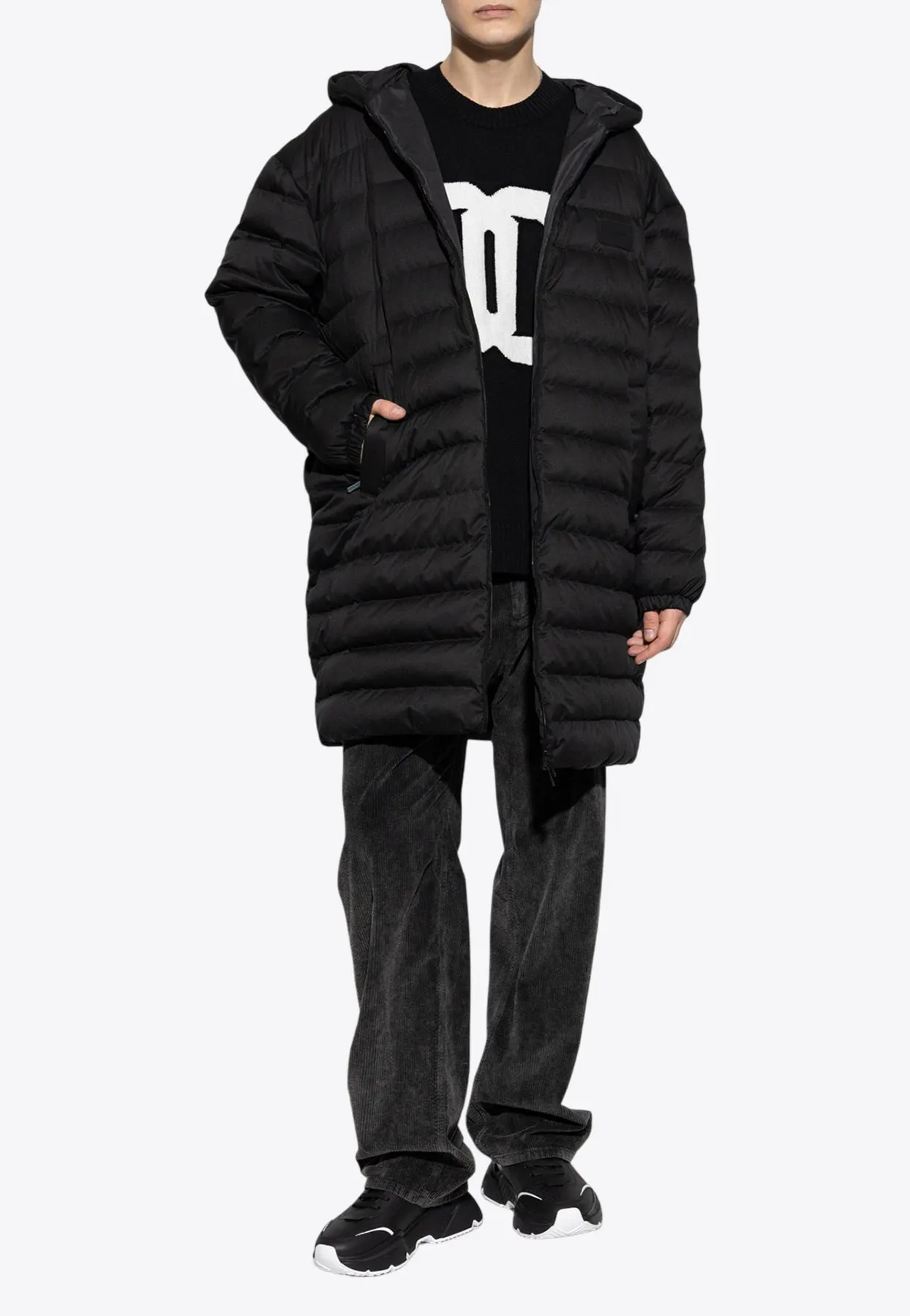 DG Milano Inlay Wool-Blend Sweater