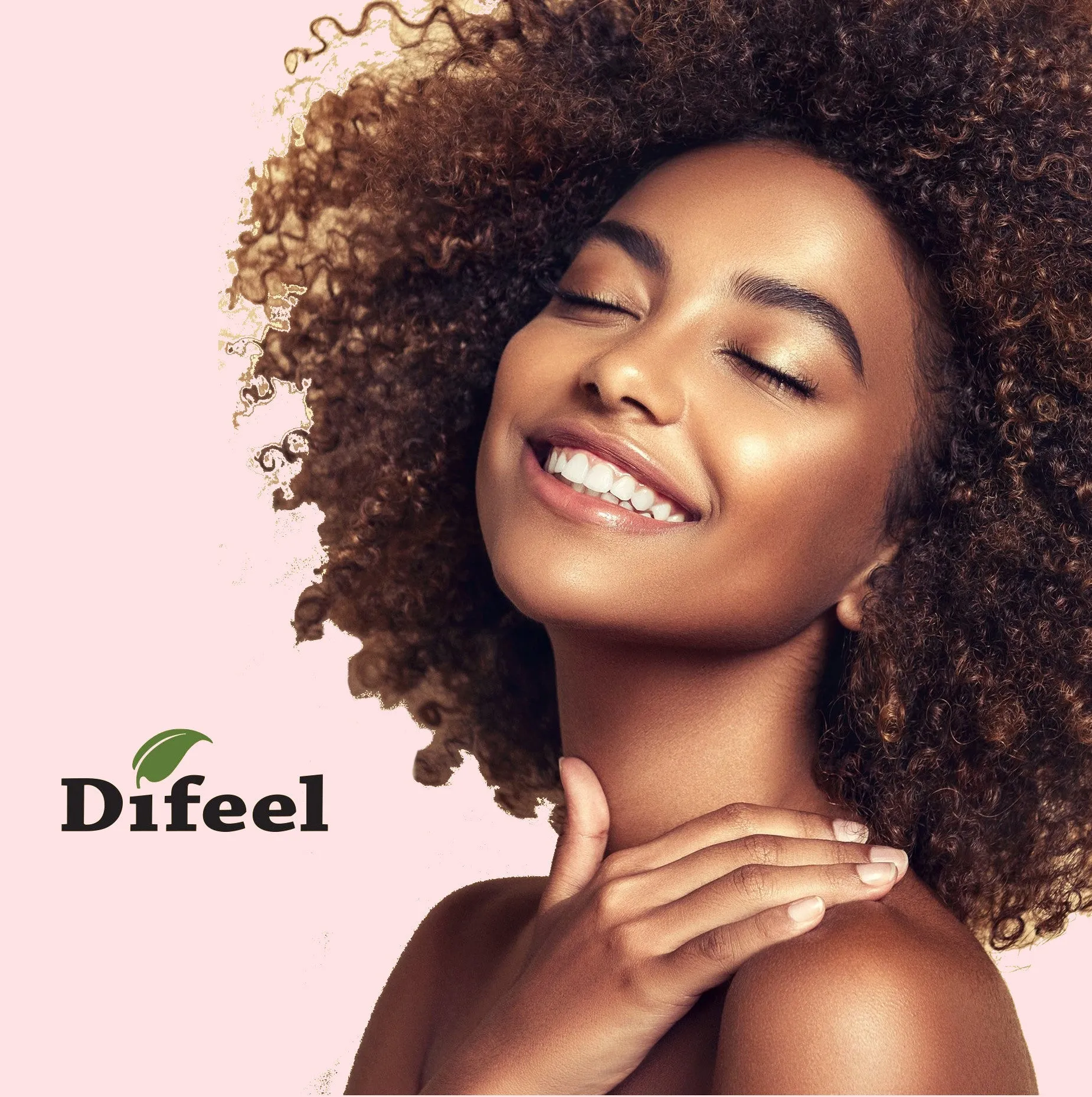 Difeel 99% Natural Hair Care Solutions - Scalp Care Hair Oil 7.1 oz.