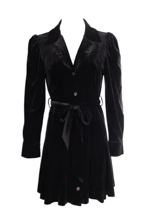 Dolce Cabo Velvet Belted Dress