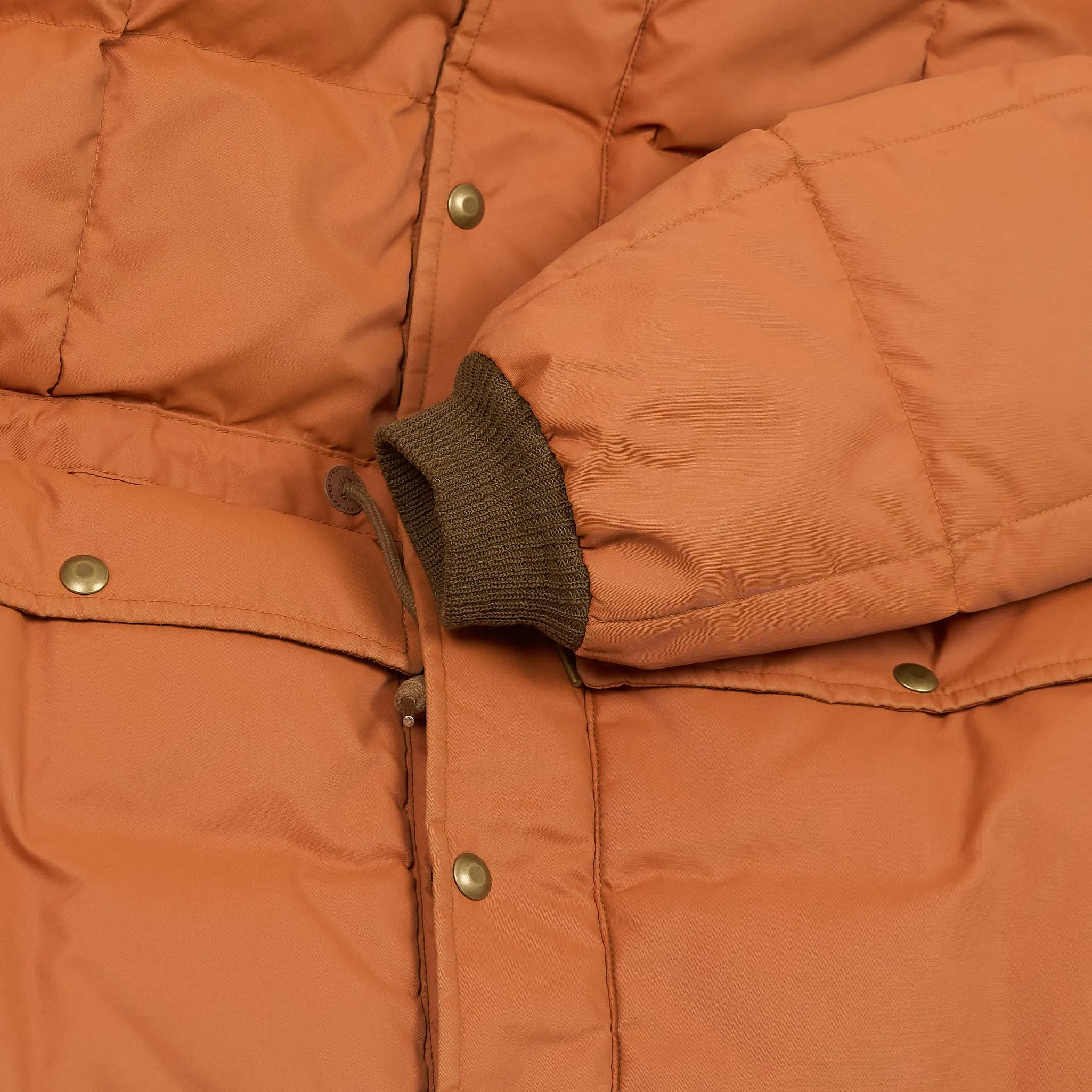 Double RL Quilted Hooded Parka Jacket