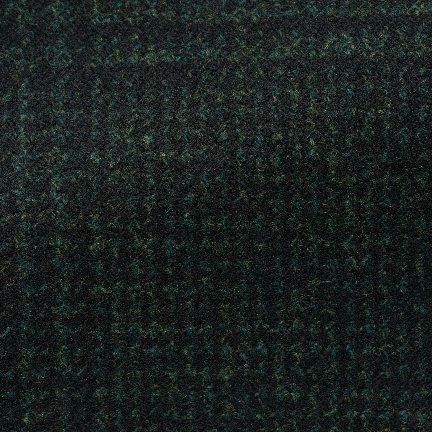 Drago Forest Green Wool & Cashmere with Black Glencheck