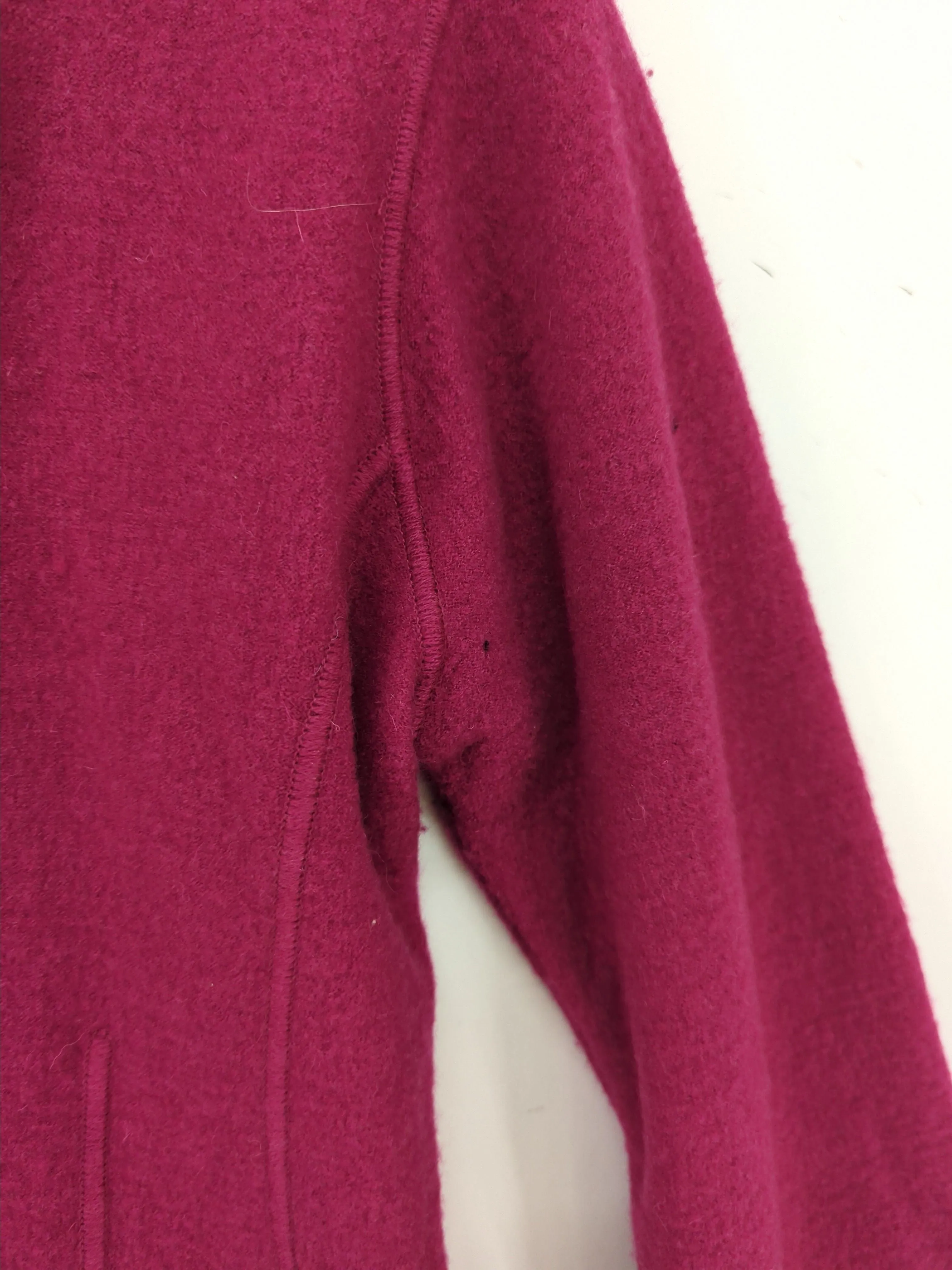 East Women's Blazer UK 10 Pink 100% Wool